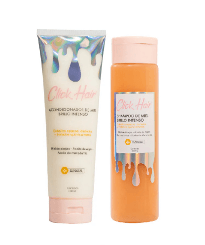 Dúo de miel brillo intenso