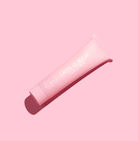 Crema de noche con retinol girly