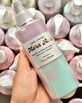 Crema corporal, Mora Azul