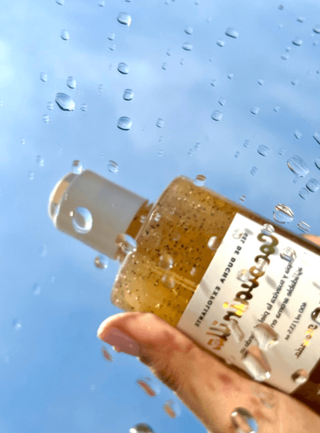 Gel exfoliante, Cocovainilla